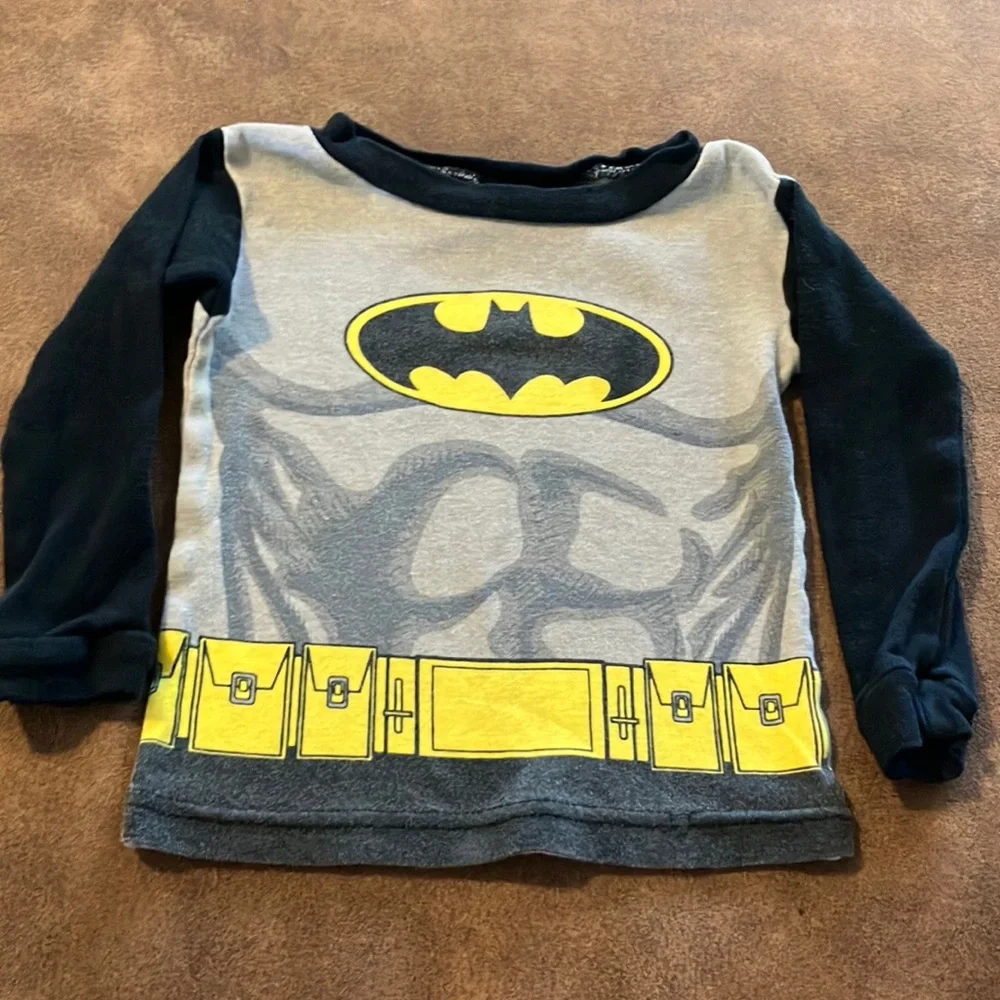 Batman Themed Toddler Pajama‎ Tops